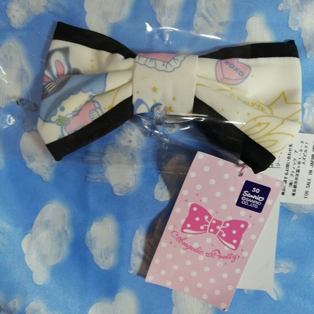 Angelic Pretty Little Twin Stars Cosmetic Bunny Bow Lolita Kawaii Y2K Sanrio AP